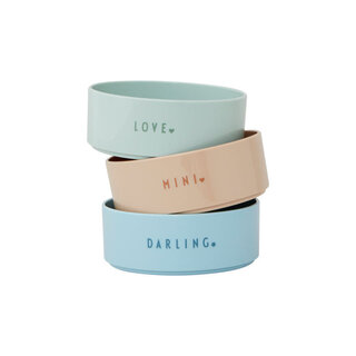Design Letters - Mini Favourite bowl starter set - Darling