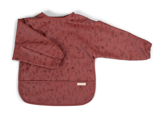 Filibabba - Bib with sleeves - Fall Flowers (FI-02285)