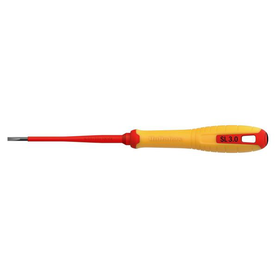 Hultafors 445045 Ruuvimeisseli urakanta, eristetty 1000 volt SL 0,5x3,0x100 VDE
