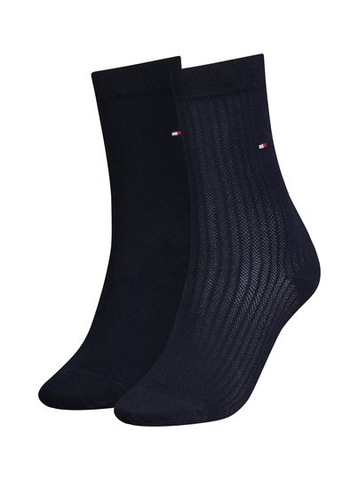 Sheer stripe -nilkkasukat 2-pack