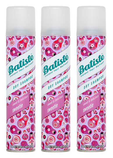 Batiste - 3 x Dry Shampoo Sweetie 200 ml