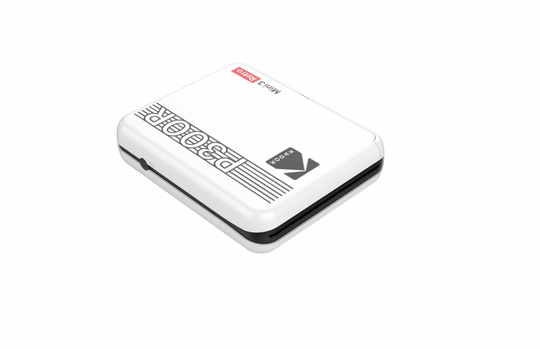 Kodak - Mini 3 Plus Retro Mini Printer - White