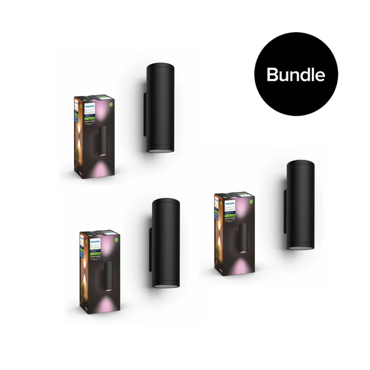 ​Philips Hue - 3xAppear Wall Light Hue Outdoor - Bundle
