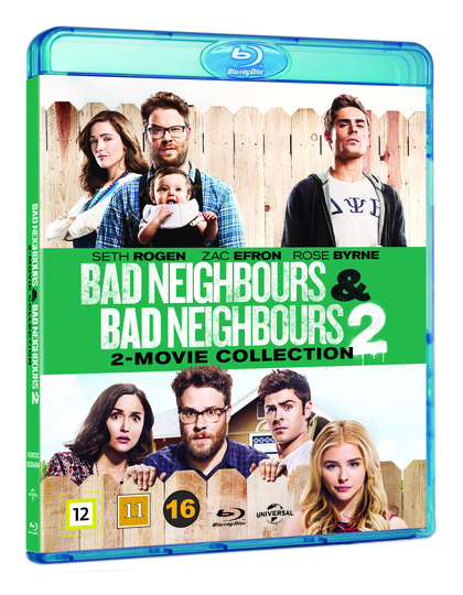 Bad Neighbours 1 + 2 (Blu-Ray)