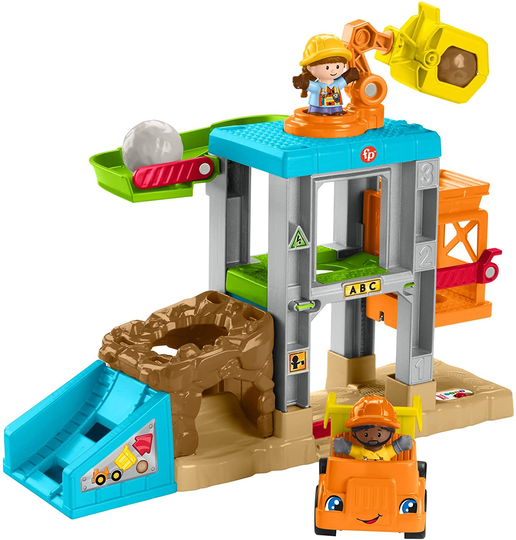 Fisher-Price - Little People - Load Up Construction Site Playset (HCJ64)
