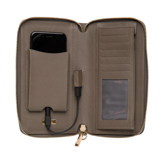 Kreafunk - cPURSE powerbank - Warm grey (KFWT02)