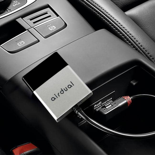 AirDual Audi/VW/MB bluetooth-audioyksikkö media-liitäntään