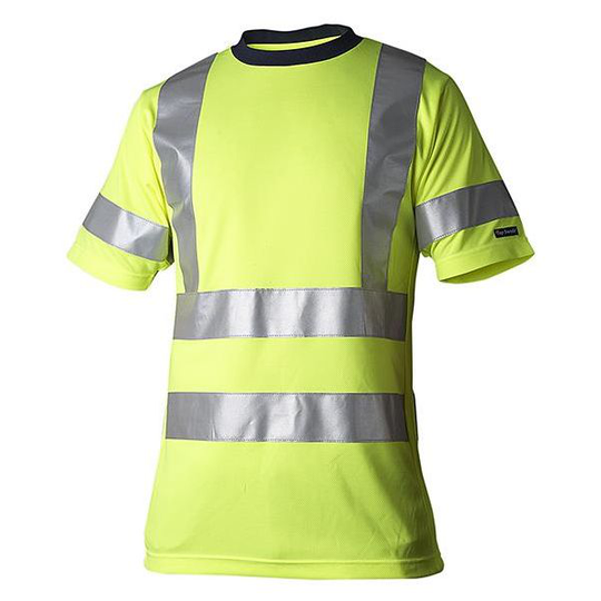 Top Swede 224 T-paita huomiotakki, keltainen Koko XS
