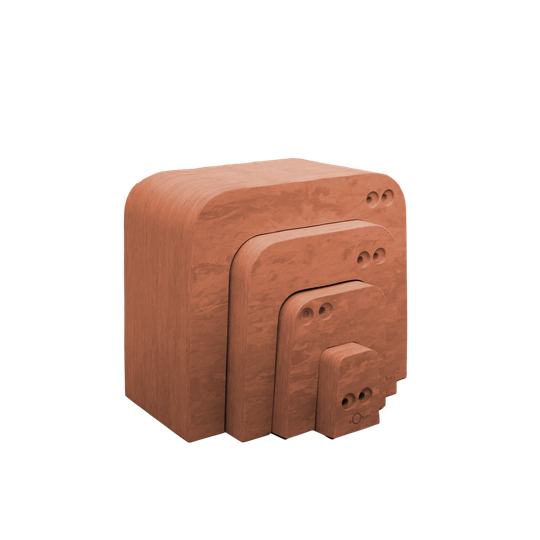 bObles - Muurahaiskarhu - Marble Nature - Terracotta