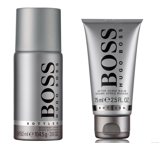 Hugo Boss - Bottled Deodorant Spray 150 ml + Aftershave Balm 75 ml