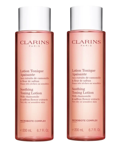 Clarins - 2 x Soothing Toning Lotion 200 ml