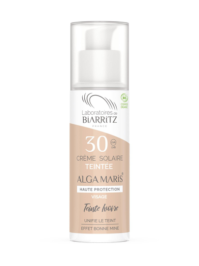 Tinted face sunscreen ivory spf30 -sävyttävä aurinkovoide kasvoille 50 ml