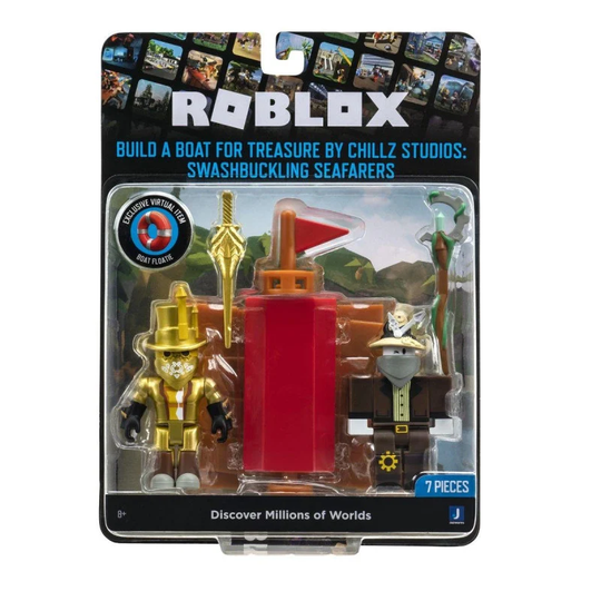 Roblox - Game 2-Pack Asst. - Build a boat for treasure by Chillz Studios