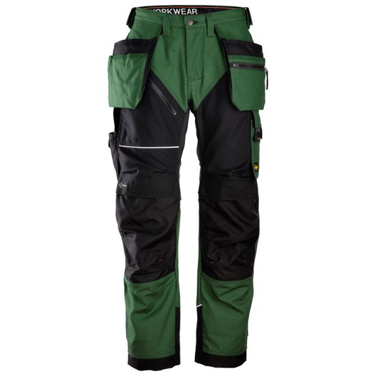 Snickers 6214 RuffWork Työhousut metsänvihreä 44