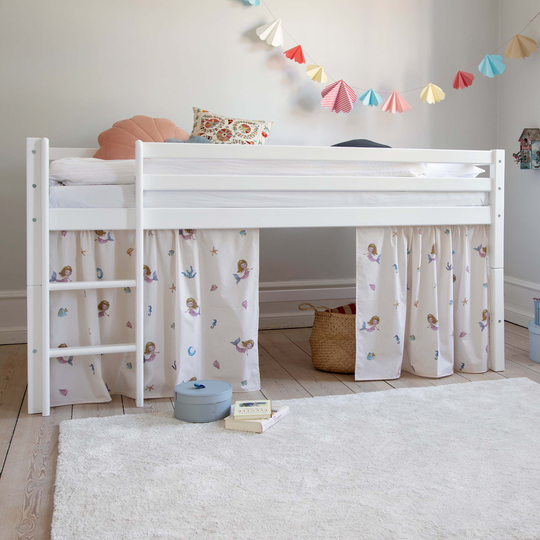 Hoppekids - Mermaid curtain for half high bed 90x200 cm