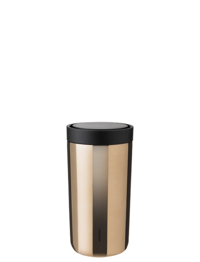 Stelton - To Go Click Thermo Cup 200 ml - Dark gold (675-41)
