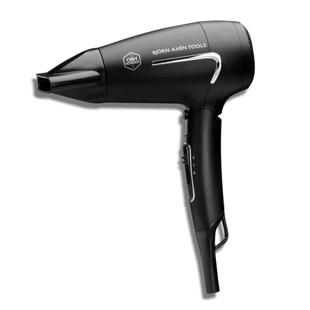 OBH Nordica - Björn Axén Tools Flow Travel Hair Dryer - Black (5188)