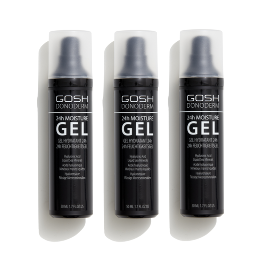GOSH - 3x Donoderm 24 Hour Moisture Gel