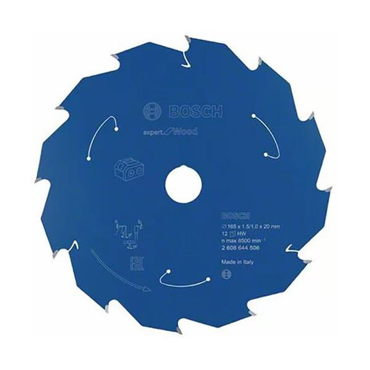Bosch Expert for Wood Sahanterä 160x1,5x20 mm, 12T 160x1,5x20 mm, 12T