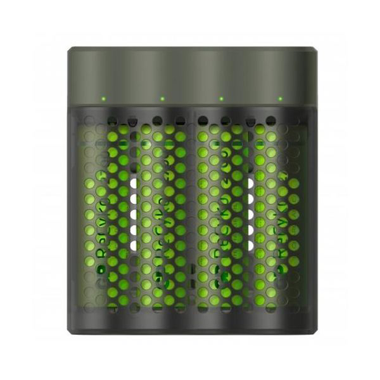 GP Batteries ReCyko Speed M451 Akkulaturi AAA-paristoilla