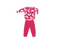 Kunnas Hakkarainen-pyjama, pinkki 104 cm