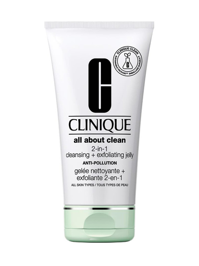 All about clean 2-in-1 detoxifying jelly cleanser and exfoliator anti-pollution -puhdistusgeeli 150 ml