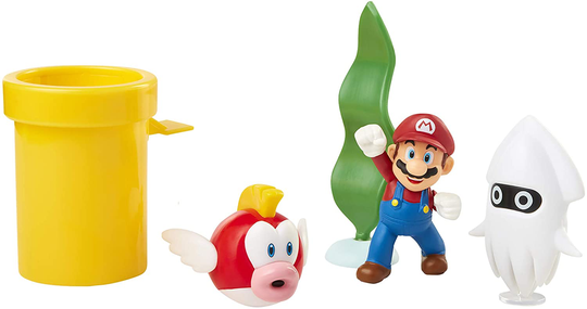 Super Mario - 6 cm Underwater Diorama Set (400164)