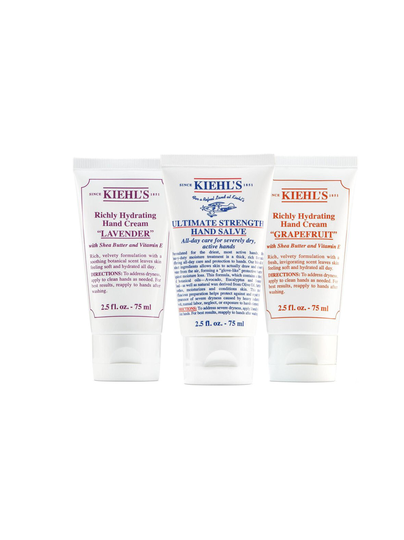 Healthy hands trio -käsivoidepakkaus 75+75+75 ml