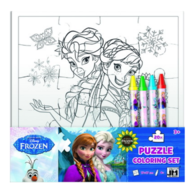 Frozen väritettävä palapeli