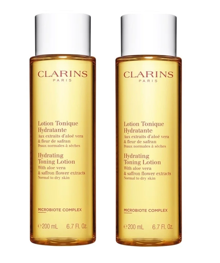 Clarins - 2 x Hydrating Toning Lotion 200 ml