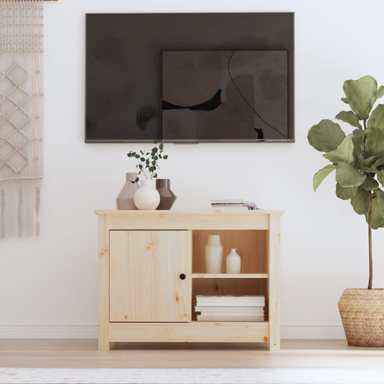vidaXL TV-kaappi 70x36,5x52 cm täysi mänty