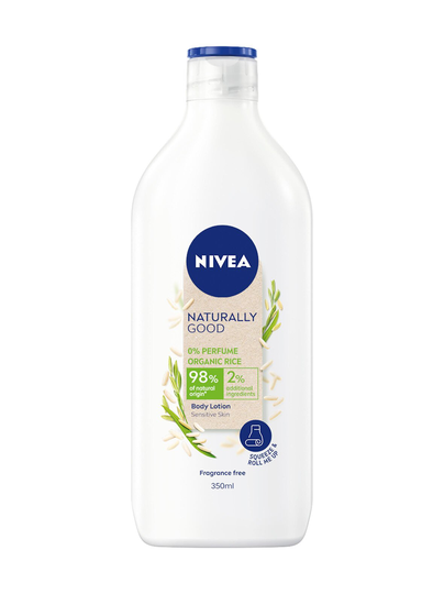 Naturally good rice body lotion -vartalovoide