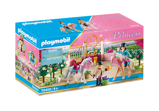 Playmobil - Riding lessons in the horse stable (70450)