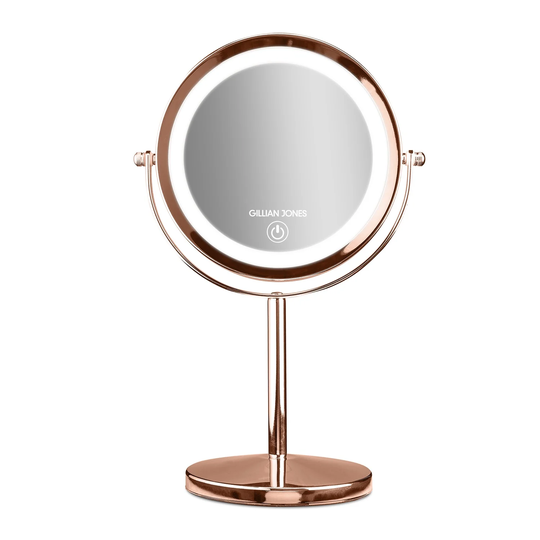 Gillian Jones - Table mirror with LED light and touch function.