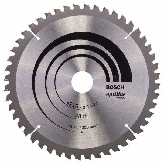 Bosch 2608640432 Optiline Wood Sahanterä 48T
