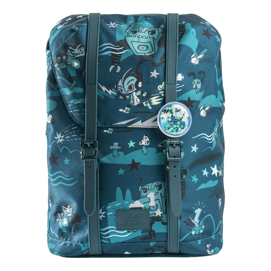Frii of Norway - 22L schoolbag - Robot Game Retro (22100)