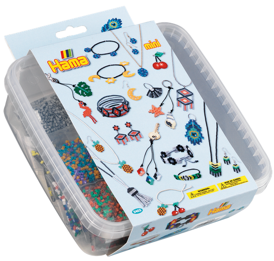 HAMA - Mini Beads - Beads and Pegboards in Box (5403)