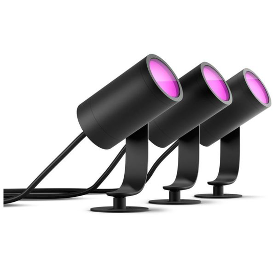 Philips Hue Lily Kohdevalaisin 8W LED, 600 lm, 3 kpl/pakkaus