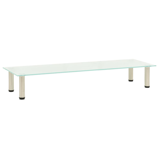 vidaXL TV-taso himmeä 120x35x17 cm karkaistu lasi