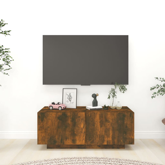 vidaXL TV-taso savutammi 100x35x40 cm tekninen puu