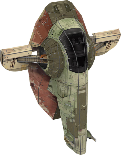 Star Wars - Boba Fett's Starfighter 3D Puzzle 130 pcs (51305)