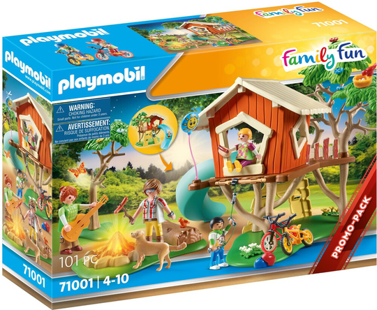 Playmobil - Seikkailumaja puussa ja liukumäki (71001)