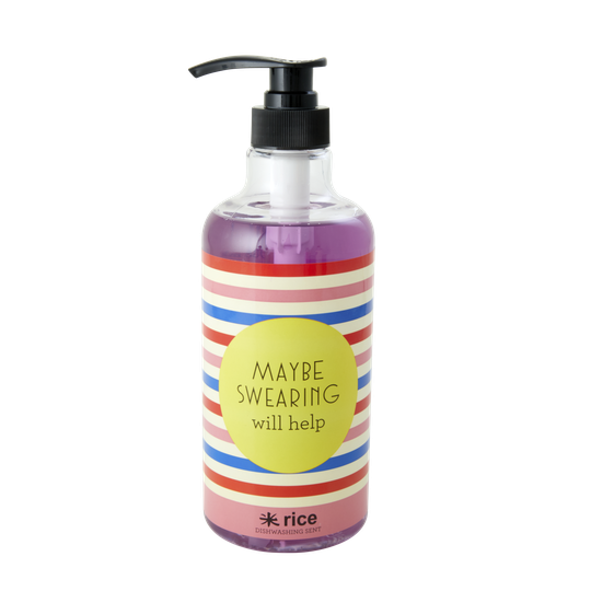 Rice - Dishwashing Liquid w. Lavender Scent - Maybe Swearing Will Help