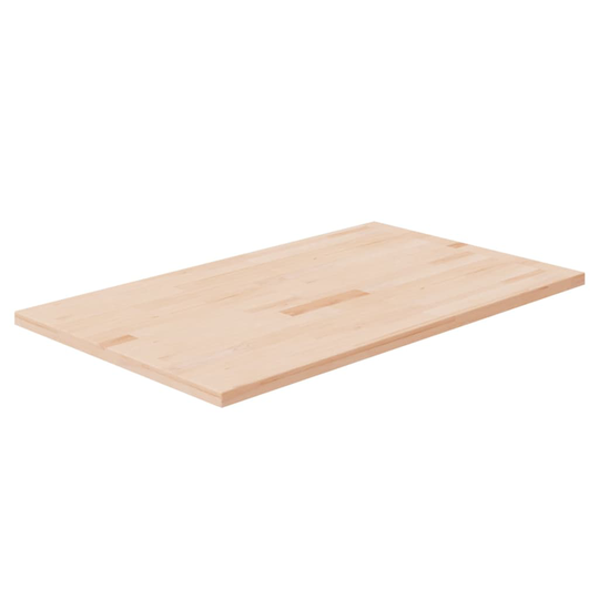 vidaXL Kylpyhuoneen työtaso 100x60x2,5 cm käsittelemätön täysi puu