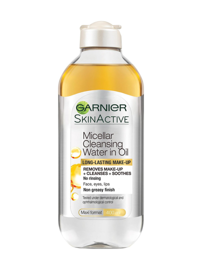 Skin active micellar oil -puhdistusvesi 400 ml