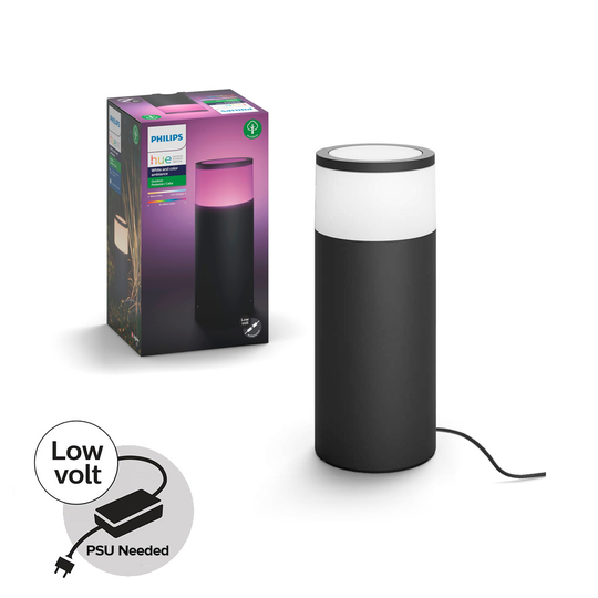 Philips Hue - Calla Outdoor Pedestal White&Color Ambiance 24v Extension