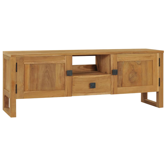 vidaXL TV-taso 120x32x45 cm täysi tiikki