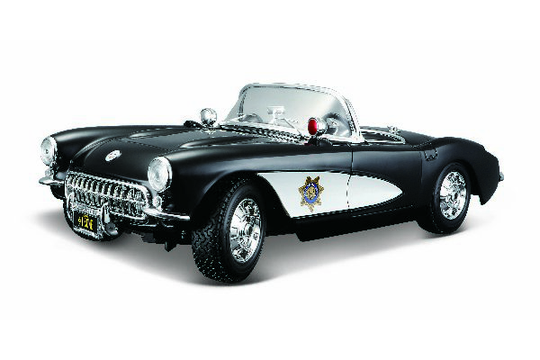 Maisto - 1957 Chevy Corvette Police 1:18 (144064)