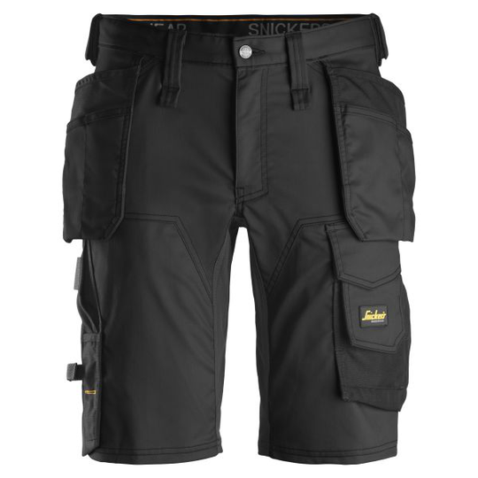 Snickers 6141 AllroundWork Työshortsit musta 44