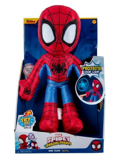 Spidey and His Amazing Friends - Web Slingers Plush - Spidey (SNF0127)